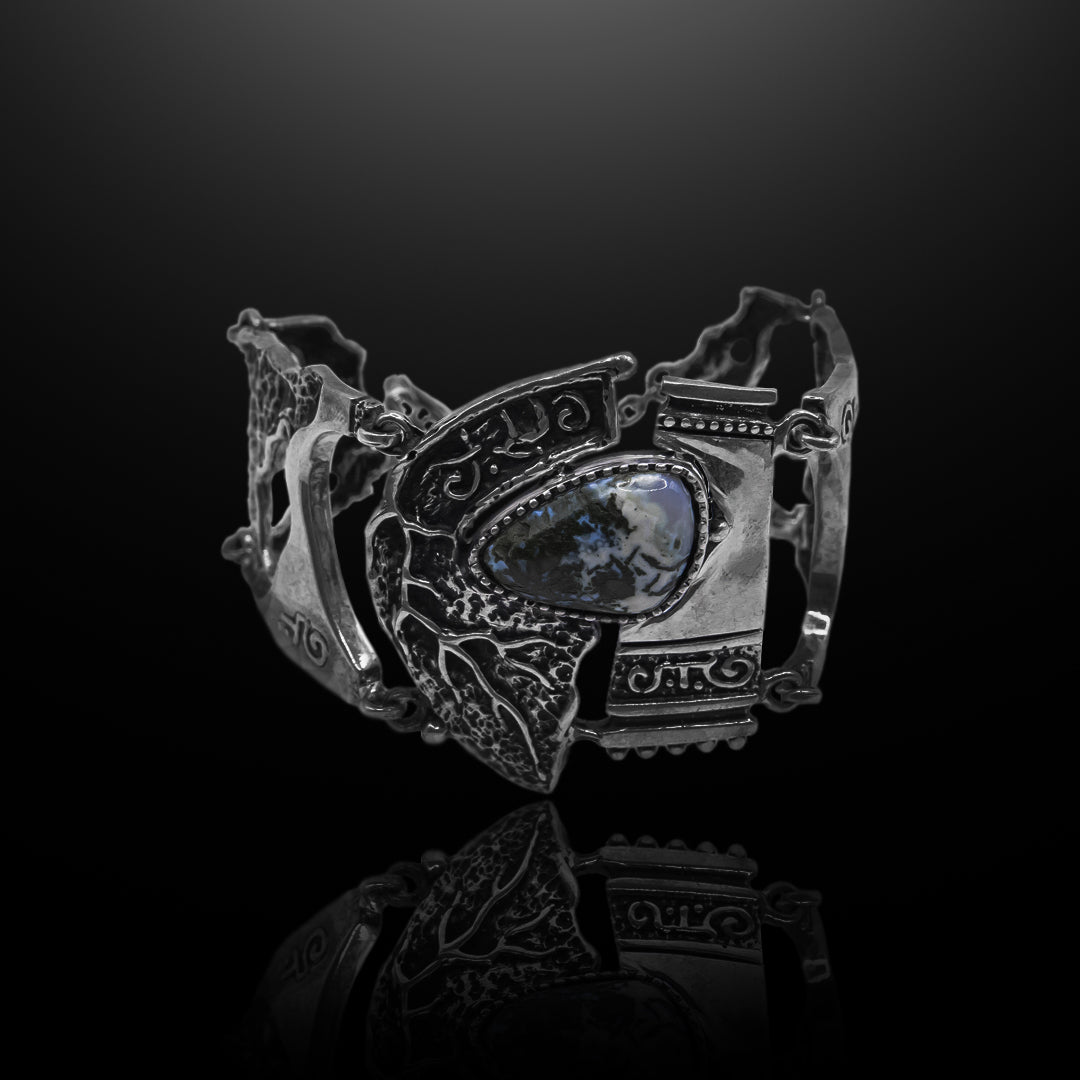 Silver Bracelet - Veins of Legacy