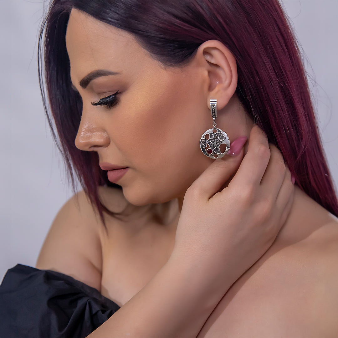 Silver Earrings - Wild Bloom