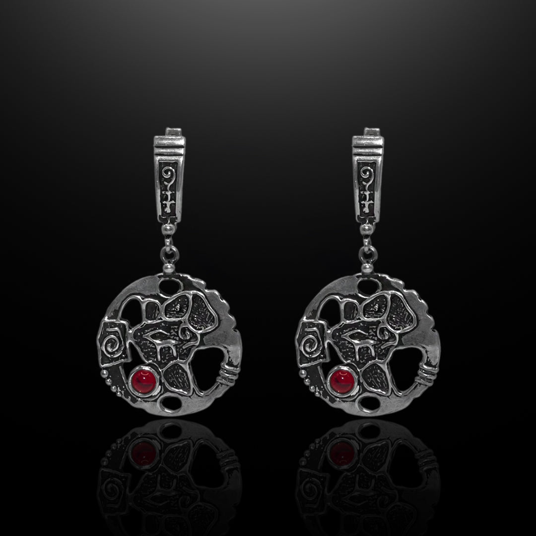 Silver Earrings - Wild Bloom