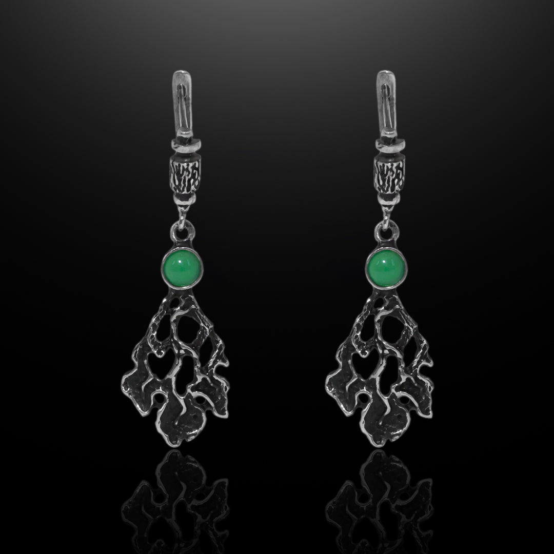 Silver Earrings - Nature's Grace