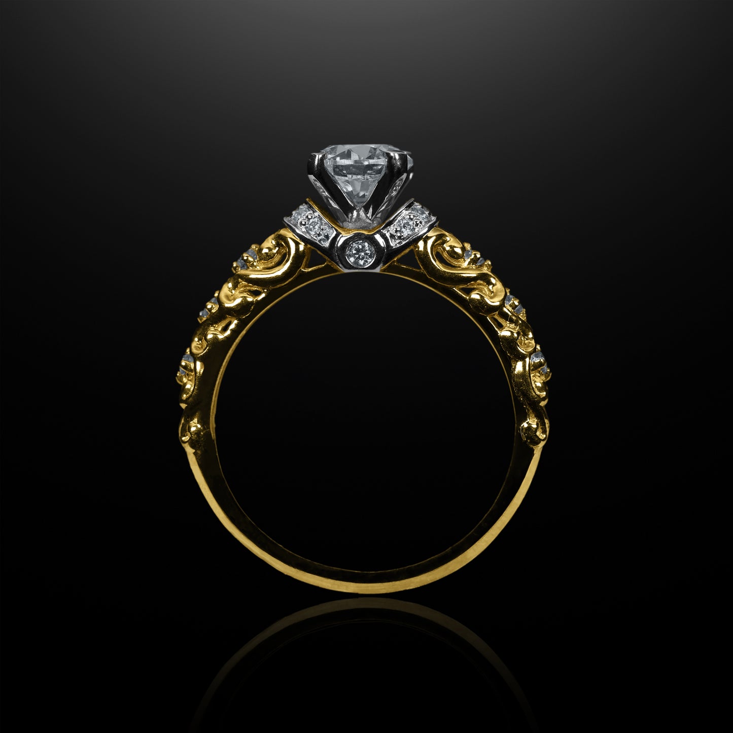 Premium Gayani Gold Ring RG04G