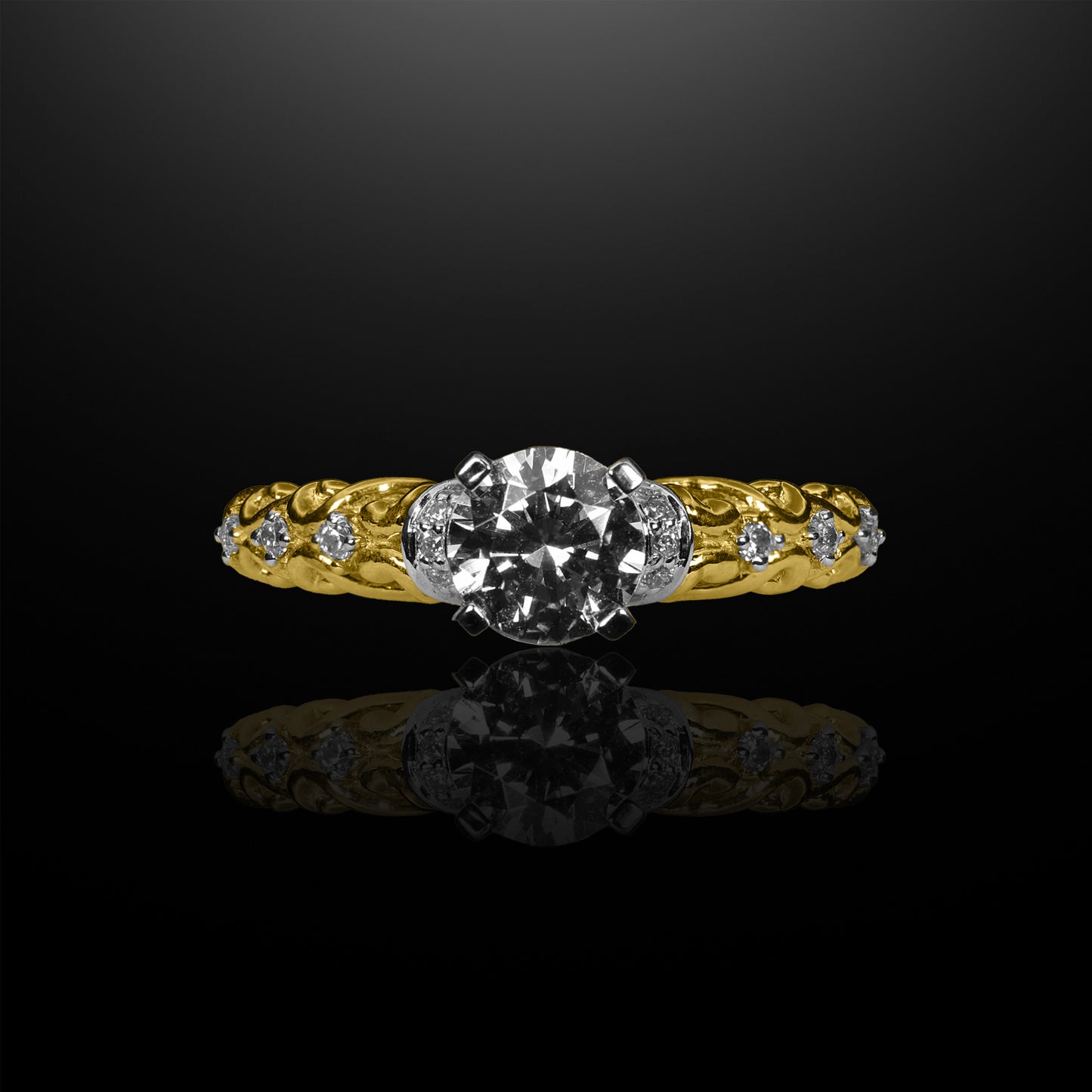 Premium Gayani Gold Ring RG04G