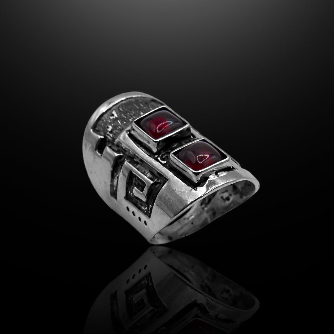 Silver Ring - King's Crest