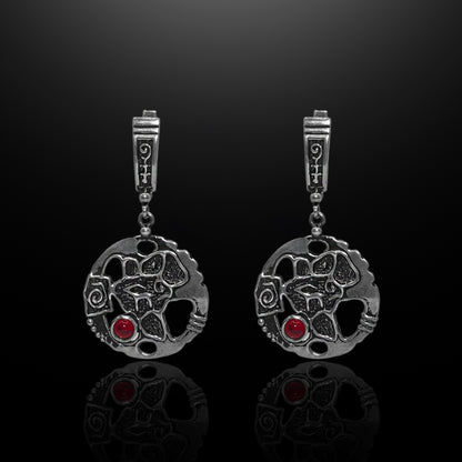 Silver Earrings - Wild Bloom