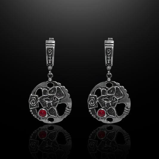Silver Earrings - Wild Bloom