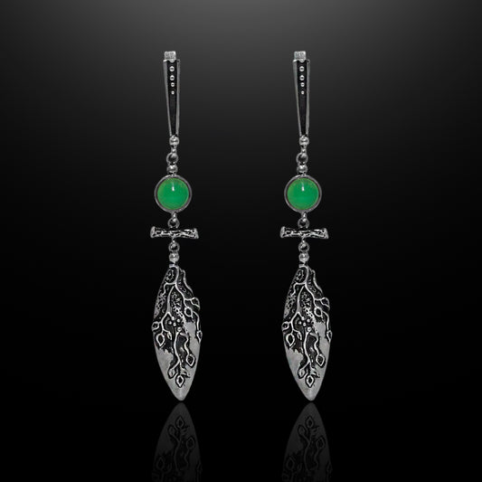 Silver Earrings - Whispering Petals