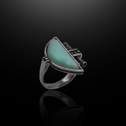 Silver Ring - Moonstone