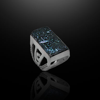 Silver Ring - Petroglyph Guardian