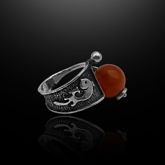 Silver Ring - Draconic Echo